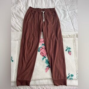 Vuori Brown Sweatpants Relaxed Fit Joggers